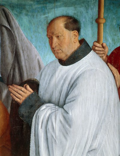 Frankrike, Nouans-les-Fontaines, St Martins kyrka, Pieta av Jean Fouquet