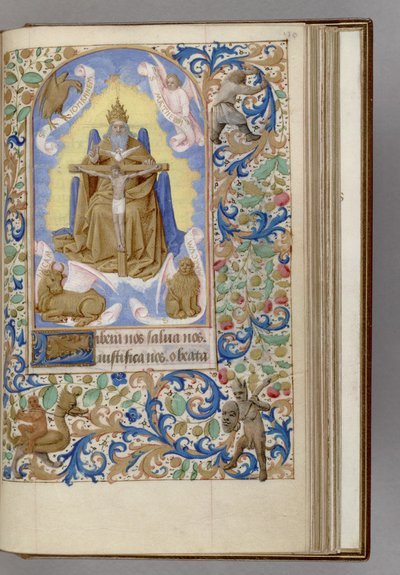 Gnadenstuhls timbok, 1450-1499 av Jean Fouquet