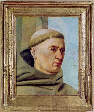 Chef för en munk av Jean Fouquet