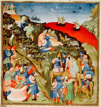 Fr.247 f.25 The Story of Joseph, illustration, från 