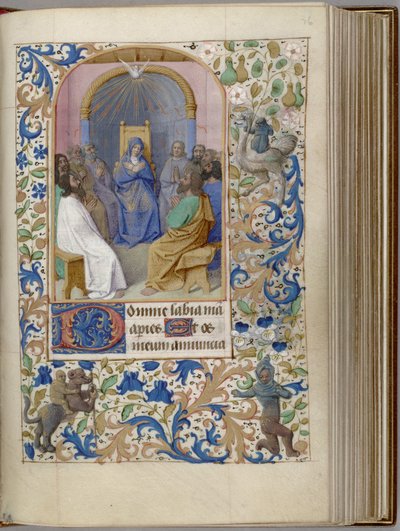 Pingsttidens bok, 1450-1499 av Jean Fouquet