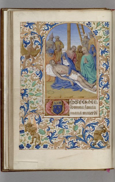 Pietàs timbok, 1450-1499 av Jean Fouquet