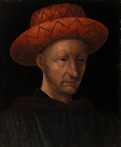 Porträtt av Karl VII av Jean Fouquet