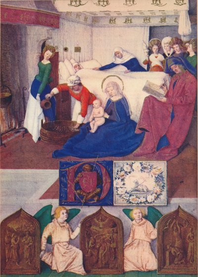 Johannes Döparens födelse, c1455, 1939 av Jean Fouquet