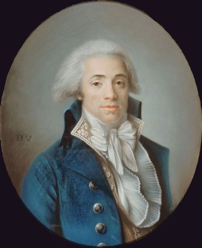 Porträtt av Bertrand Barère de Vieuzac 1755-1841. av Jean Francois Garneray