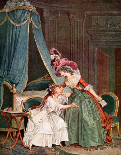 LIndiscretion, 1788, 1929 av Jean Francois Janinet