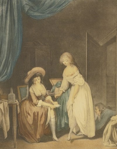Jämförelsen av Jean Francois Janinet