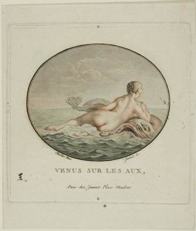 Venus auf den Wassern von Jean-Francois Janinet