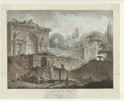 Villa Sacchetti (titel på objekt) av Jean Francois Janinet