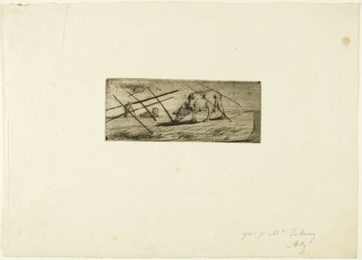 Ett får som betar av Jean Francois Millet