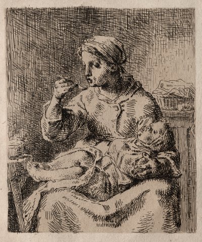 Den kokta av Jean Francois Millet