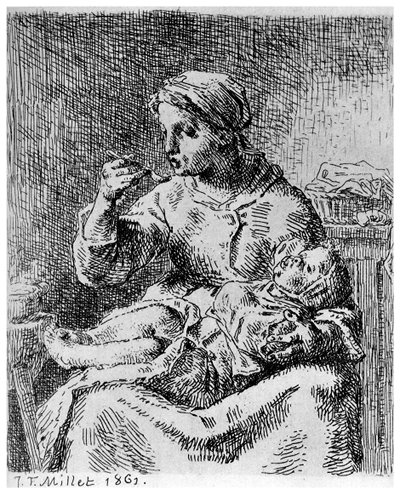 Gröten, 1861 1924 av Jean Francois Millet