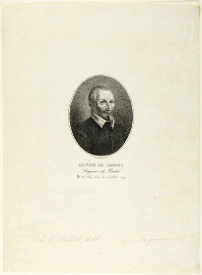 Olivier de Serres av Jean Francois Millet