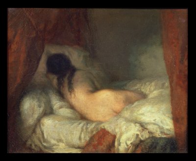 Liggande Kvinna Naken av Jean Francois Millet