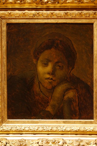 Herde vilande på sin käpp, 1872 av Jean Francois Millet