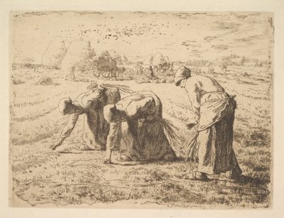 The Gleaners, 1834-75. av Jean Francois Millet
