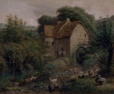 Gamla kvarnen av Jean Francois Millet