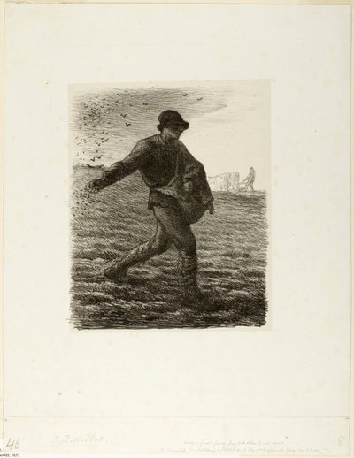 Såningsmannen av Jean Francois Millet