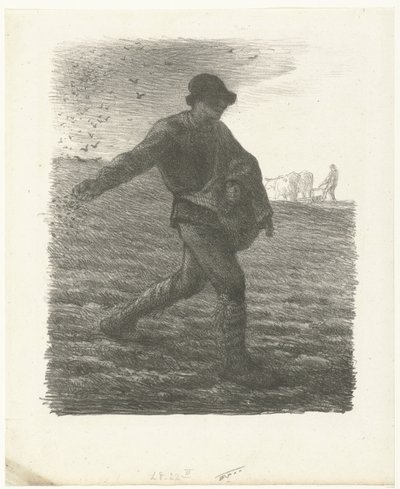 Såningsmannen av Jean Francois Millet