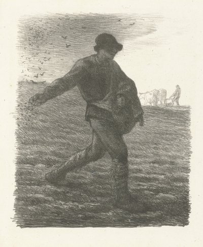 Såningsmannen, 1851 av Jean Francois Millet