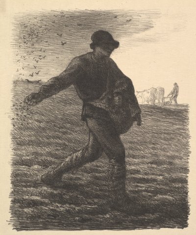 Såningsmannen, 1851. av Jean Francois Millet