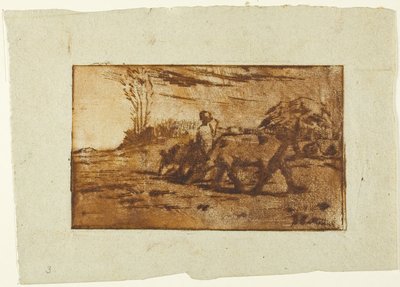 De två korna av Jean Francois Millet