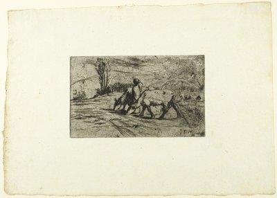 Die zwei Kühe von Jean-Francois Millet
