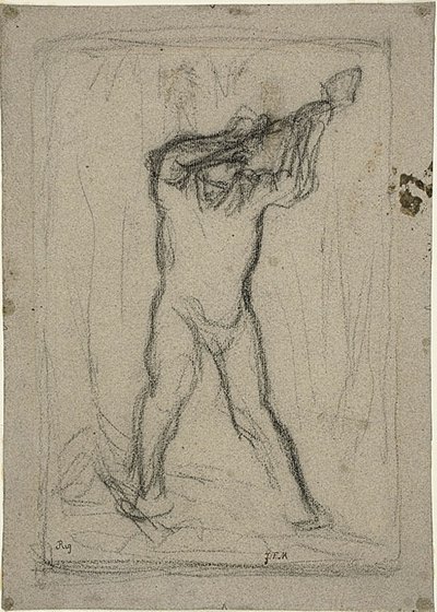 Vedhuggaren av Jean Francois Millet
