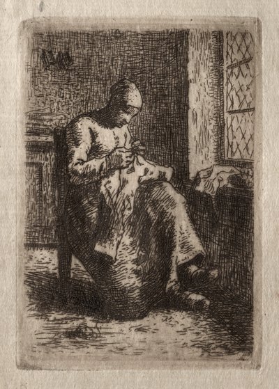 Kvinnasömnad av Jean Francois Millet