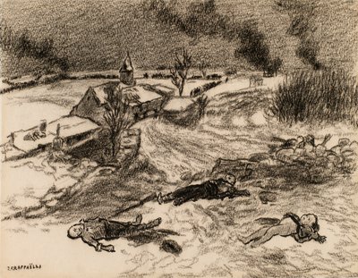 Efter slaget av Jean Francois Raffaelli