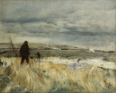 bretonska fiskare; Bretonska fiskare, av Jean Francois Raffaelli