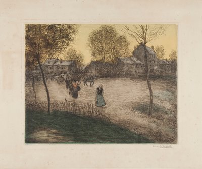 Upprorets torg av Jean Francois Raffaelli