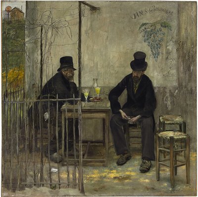 Absintdrickarna av Jean Francois Raffaelli