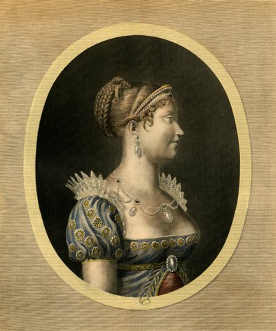 Marie Louise, hertiginna av Parma, c1810, 1921. av Jean Francois Ribault