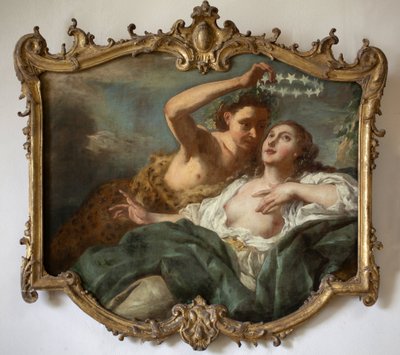 Bacchus och Ariane. Målning av Jean Francois de Troy (1679-1752). Olja på duk av Jean François de Troy