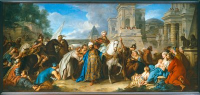 Der Triumph von Mordechai von Jean-François de Troy