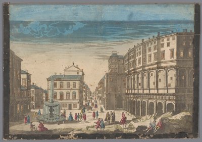 Utsikt över Marcellus teater i Rom av Jean François Daumont (possibly)