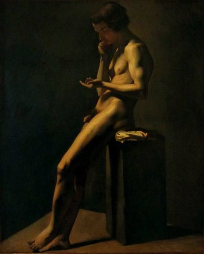 Akademin för män av Jean Francois Millet
