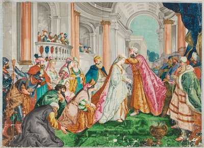 Die Krönung von Esther von Jean-François de Troy