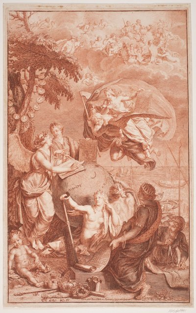 Allegori om frakt av Jean Frederic Herman