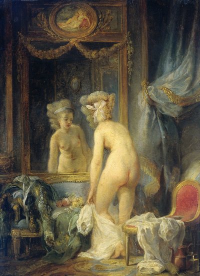 Morgontoalett av Jean Frederic Schall