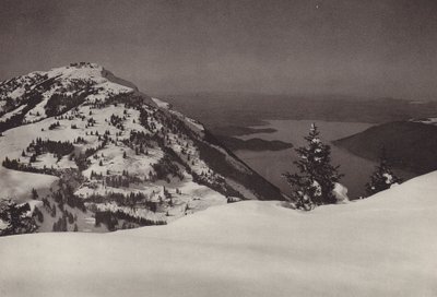Rigi im Winter (s/v foto) av Jean Gaberell