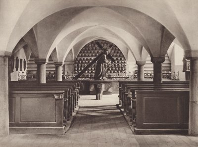 Schweiz: Stans, de dödas kapell (s/v foto) av Jean Gaberell