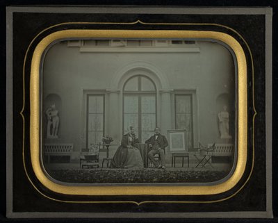 Jean-Gabriel och Anne-Charlotte-Adélaide Eynard av Jean-Gabriel Eynard