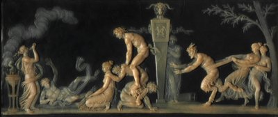 The Game of Leap Frog av Jean Guillaume Moitte