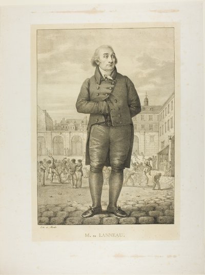 Porträtt av M. de Lanneau av Jean Henri Marlet