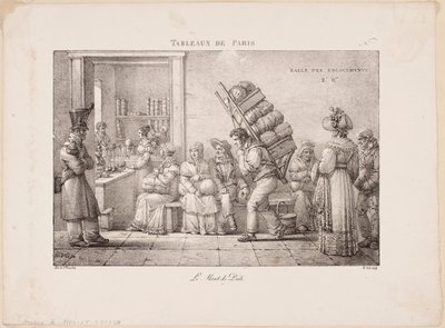 Bilder från Paris. Pantbanken. av Jean Henri Marlet