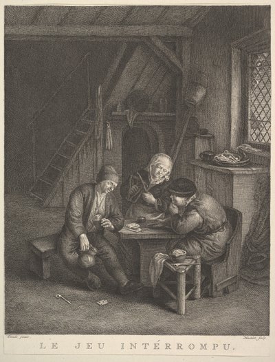 Det avbrutna spelet Det avbrutna spelet, 1730-68. av Jean Heudelot