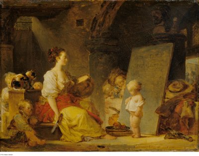 Fragonard - Säg snälla, ca 1780 av Jean Honore Fragonard