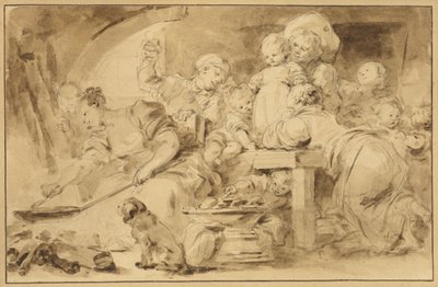 Pannkaksmakaren av Jean Honore Fragonard